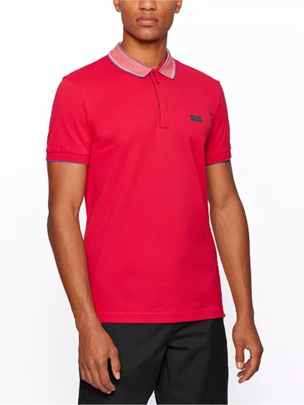 Hugo Boss Men's Paddy Regular-Fit Polo Cotton Shirt XL